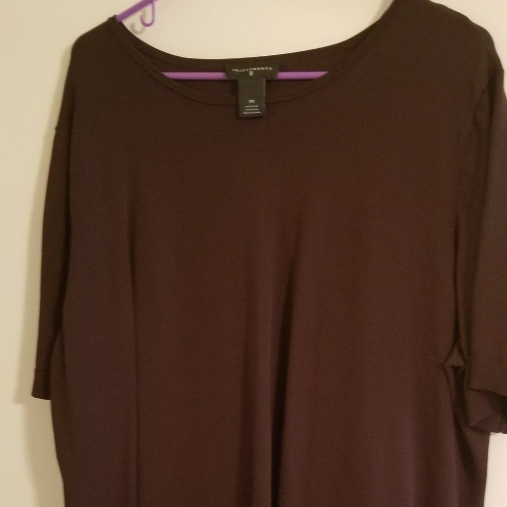 Brown Investments II Short Sleeve blouse